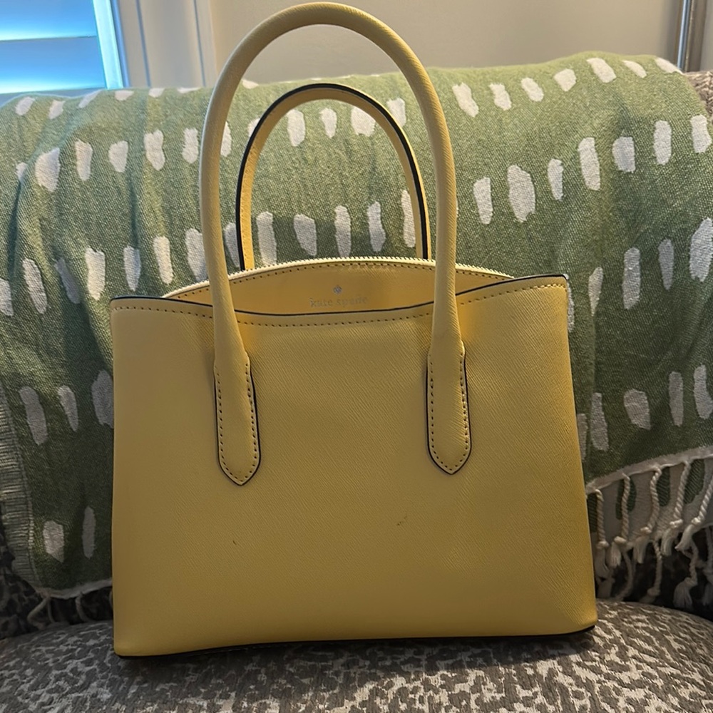 Kate Spade Yellow Satchel Bag